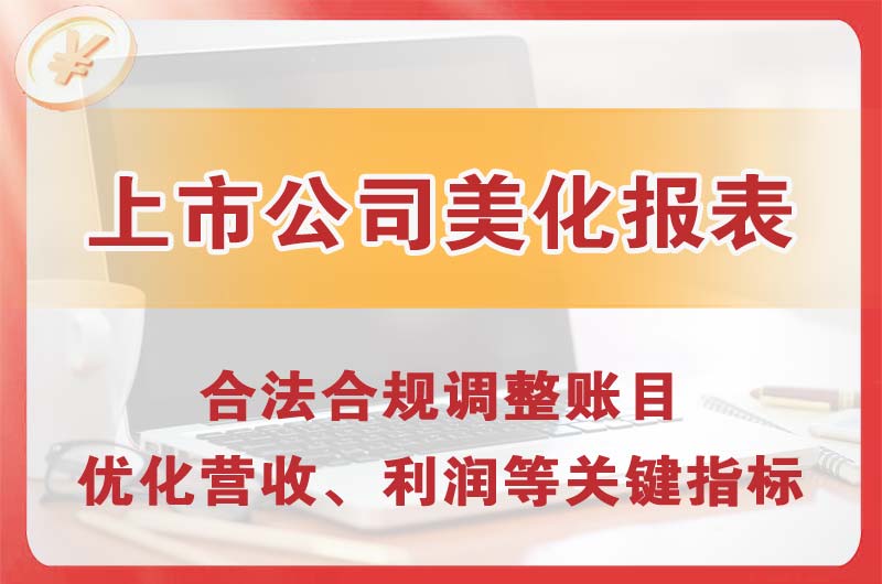 陇南上市公司美化报表